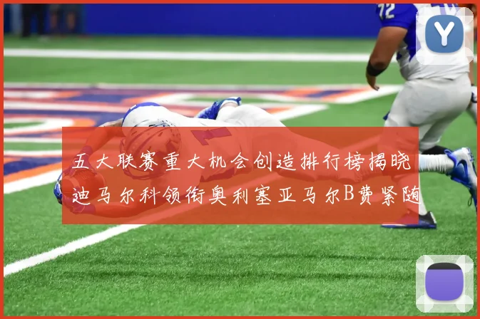 五大联赛重大机会创造排行榜揭晓迪马尔科领衔奥利塞亚马尔B费紧随其后