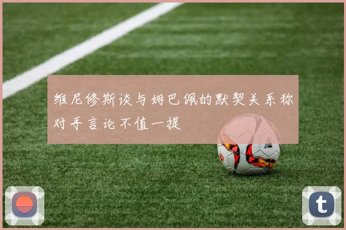 维尼修斯谈与姆巴佩的默契关系称对手言论不值一提